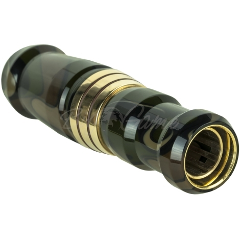 Манок на белолобого гуся D.E.D CUSTOM CALLS Зов вдовы Call of widow Ringing Kick (делрин) цв. Камуфляж 1 фото 5