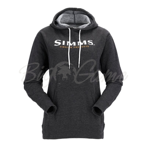 Толстовка SIMMS Women's Logo Hoody цвет Charcoal Heather фото 1