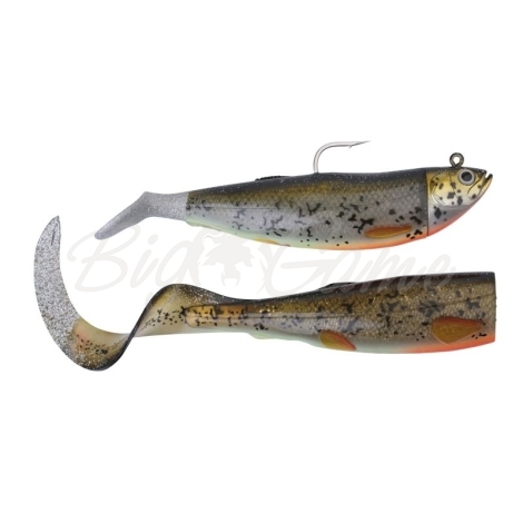 Набор приманок SAVAGE GEAR Cutbait Herring Kit 20 см цв. 70-Deciving 3D Burbot (Glow фото 1