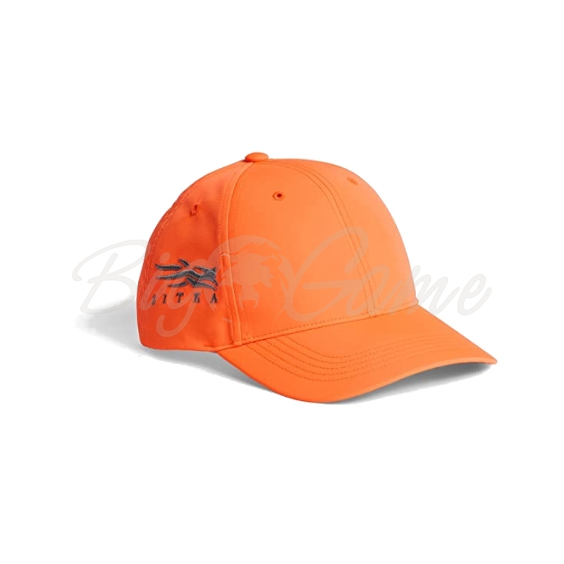 Бейсболка SITKA Ballistic Cap W/Side Logo цвет Blaze Orange фото 1