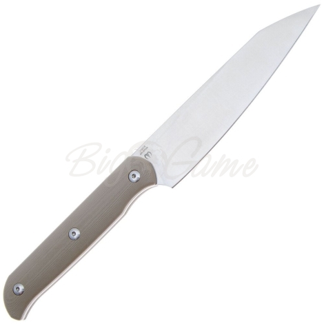 Нож CJRB Silax AR-RPM9 рукоять стеклотекстолит G10 цв. Бежевый фото 3