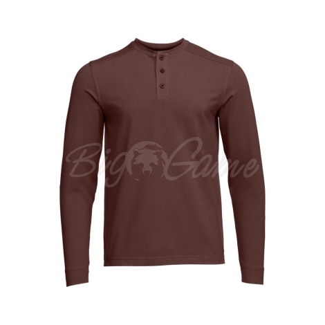 Лонгслив SITKA Foothills LS Henley цвет Cherry Wood фото 1