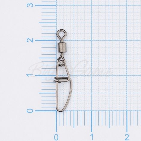 Вертлюг с карабином NORSTREAM Rolling swivel with insurance snap (10 шт.) № 7 фото 2