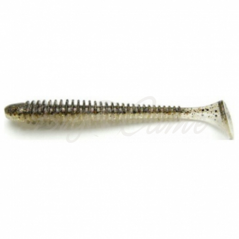 Виброхвост KEITECH Swing Impact 2" (12 шт.) цв. #417 Gold Flash Minnow фото 1