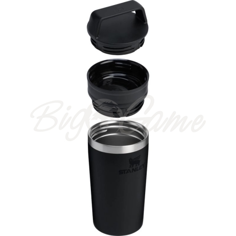 Термокружка STANLEY Cafe-To Go Travel Mug 0,35 л цвет Black фото 2