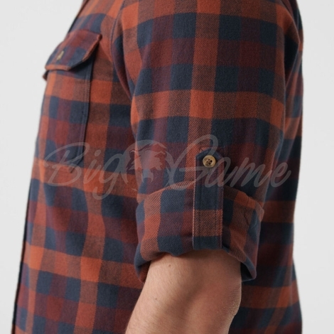 Рубашка FJALLRAVEN Skog Shirt M цвет True Red фото 2