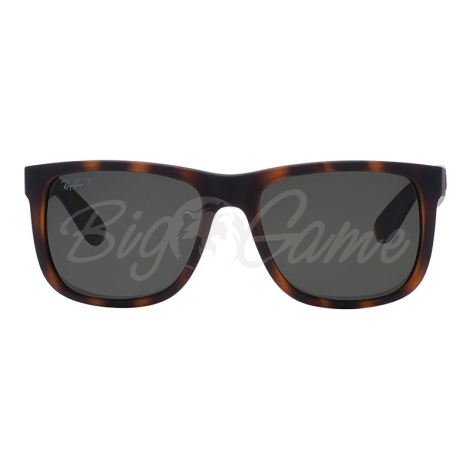 Очки солнцезащитные RAY-BAN RB4165 цв. Черепаховый цв. ст. Серый фото 4