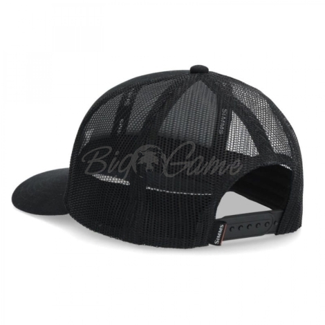 Кепка SIMMS Double Haul Icon Trucker цвет Bass Black фото 3