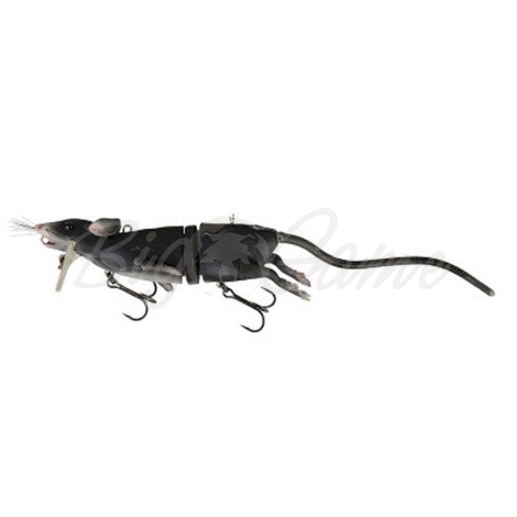 Крыса SAVAGE GEAR 3D Rad 30 см 90 г цв. 02-Black фото 1