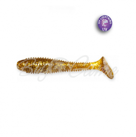 Виброхвост CRAZY FISH Vibro Fat 4" (4 шт.) зап. кальмар, код цв. 9 фото 1