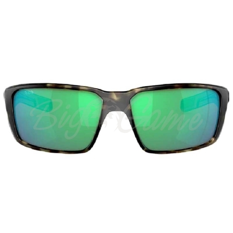 Очки поляризационные COSTA DEL MAR Fantail Pro 580G р. L цв. Matte Wetlands цв. ст. Green Mirror фото 4