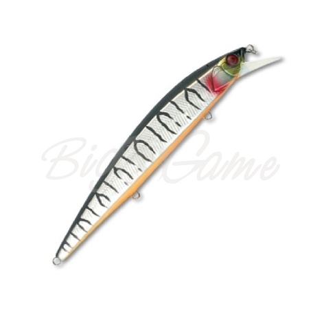 Воблер JACKALL Rerange 130 MR цв. uv mat silver tiger фото 2