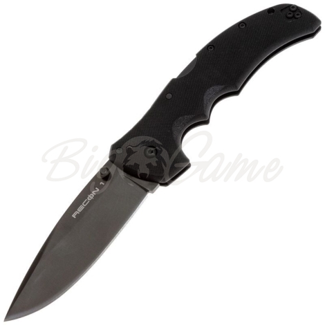 Нож складной полуавтоматический COLD STEEL Recon 1 Spear сталь CPM S35VN рукоять Стеклотекстолит G10 цв. Черный фото 1