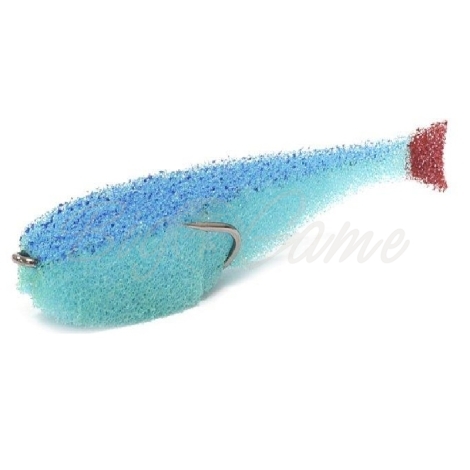Поролоновая рыбка LEX Classic Fish CD UV 7 BLBLB (синее тело / синяя спина / красный хвост) фото 1