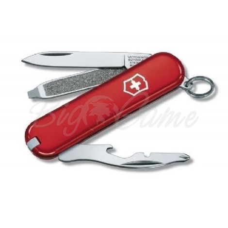 Нож VICTORINOX Rally 58мм 9 функций цв. красный (в подарочной уп.) фото 1