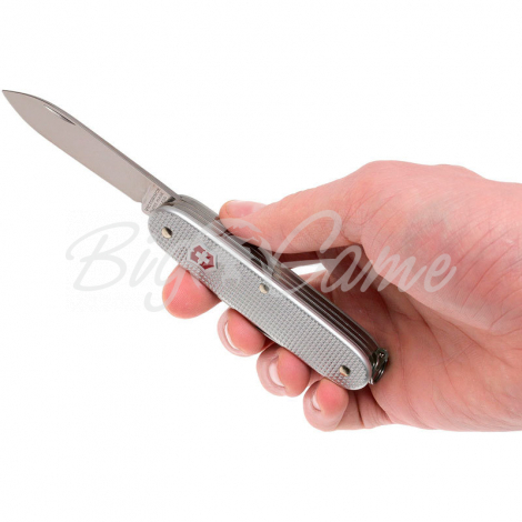 Нож VICTORINOX Pioneer Alox LE2016 93мм 8 функций цв. фиолетовый (в подарочной уп.) фото 2