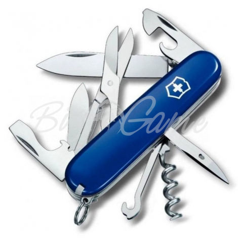 Нож VICTORINOX Huntsman 91мм 15 функций цв. синий фото 1