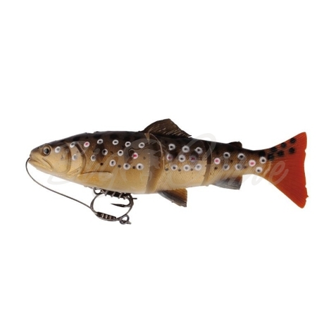 Приманка SAVAGE GEAR 3D Line Thru Trout 20 SS цв. 03-Dark Brown Trout фото 1