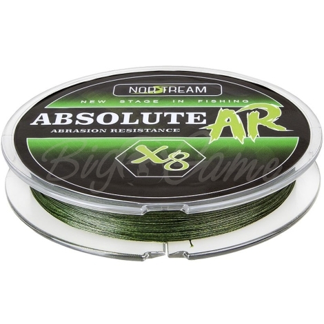 Плетенка NORSTREAM Absolute AR 8X #1.2 150 м цв. green фото 2