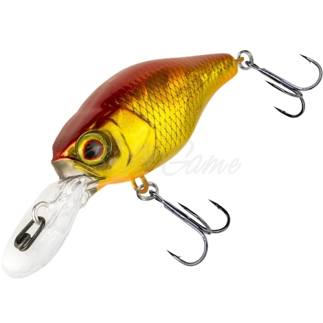 Воблер JACKALL Chubby 38 MR цв. hl red & gold фото 2