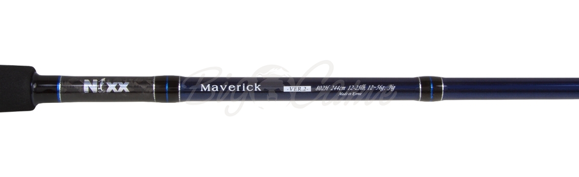 Спиннинг JS COMPANY Nixx Maverick ver2 802H тест 12 - 56 г фото 3