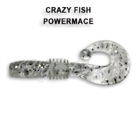 Твистер CRAZY FISH Power Mace 1,6" (8 шт.) зап. анис, код цв. 7 фото 1