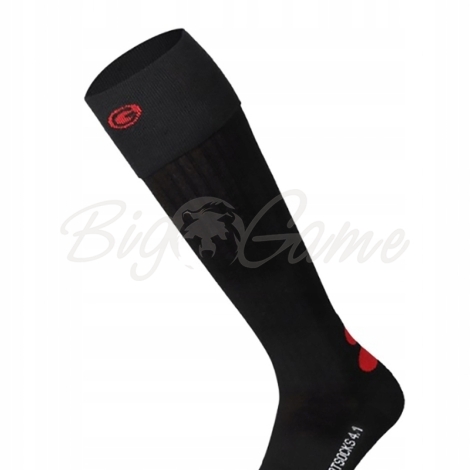 Носки с подогревом ALASKA Heated Socks цвет Black / Orange фото 4