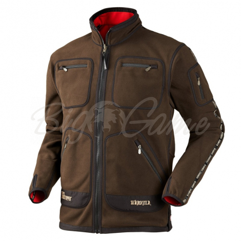 Толстовка HARKILA Kamko Fleece цвет Brown / Red фото 1