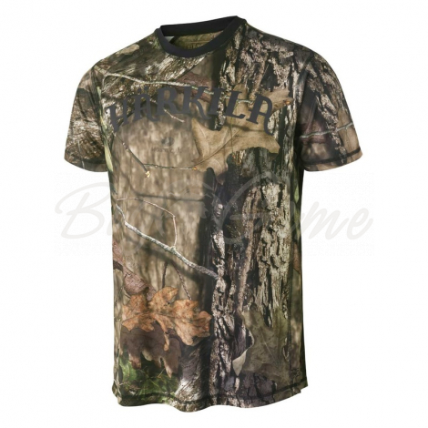 Футболка HARKILA Moose Hunter SS T-shirt цвет Mossy Oak Break-Up Country фото 1
