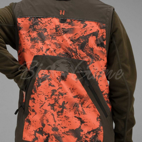 Жилет HARKILA Wildboar Pro Safety Waistcoat цвет AXIS MSP Orange Blaze / Shadow brown фото 4