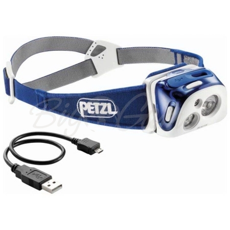 Фонарь налобный PETZL Reactik HMI цвет синий фото 1