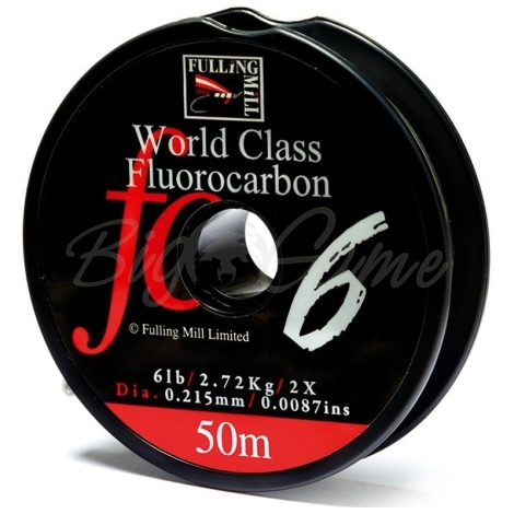 Поводковый материал FULLING MILL World Class Fluorocarbon 50 м 0,348 мм фото 1