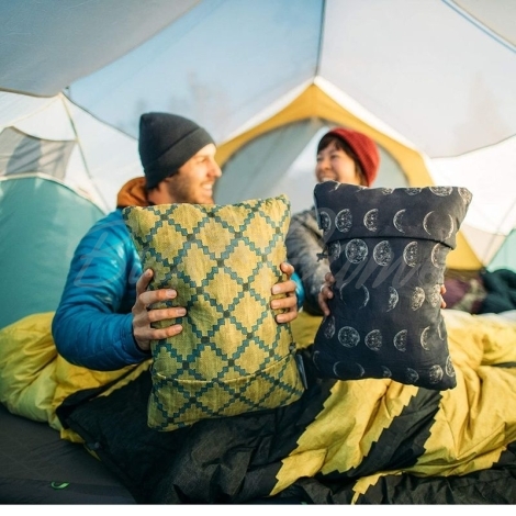 Подушка THERM-A-REST Compressible Pillow цвет Gray Mountains Print фото 5