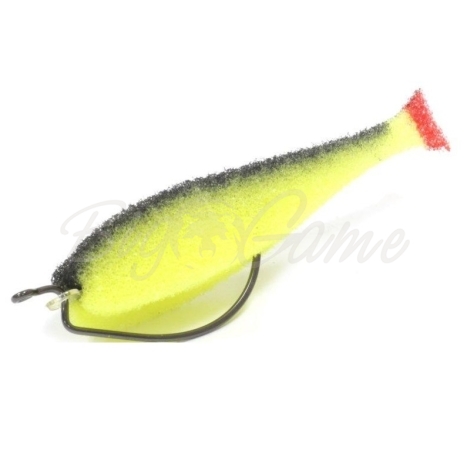 Поролоновая рыбка LEX Classic Fish 12 OF2 YBB (желтое тело / черная спина / красный хвост) фото 1