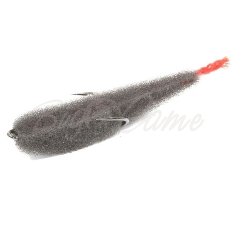 Поролоновая рыбка LEX Zander Fish 5,5 G (серое тело / красный хвост) фото 1