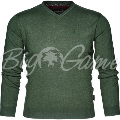 Пуловер SEELAND Compton Pullover цвет Pine green фото 1