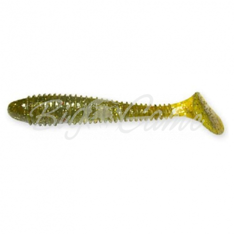 Виброхвост CRAZY FISH Vibro Fat 2,7" (5 шт.) зап. креветка, код цв. 1 фото 1