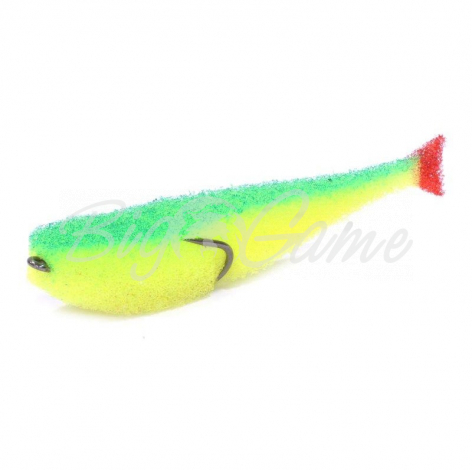 Поролоновая рыбка LEX Classic Fish CD 8 YGB (желтое тело / зеленая спина / красный хвост) фото 1
