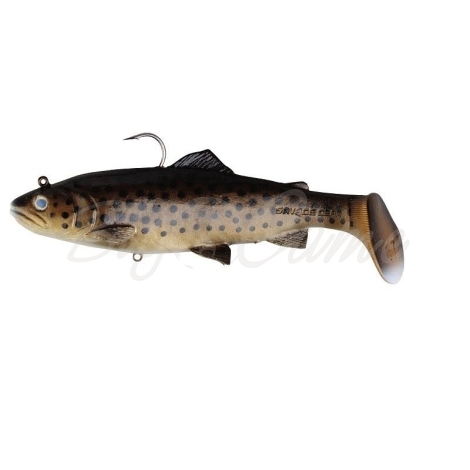 Приманка SAVAGE GEAR 3D Trout Rattle Shad 12,5 см цв. 03-Dark Brown Trout фото 1