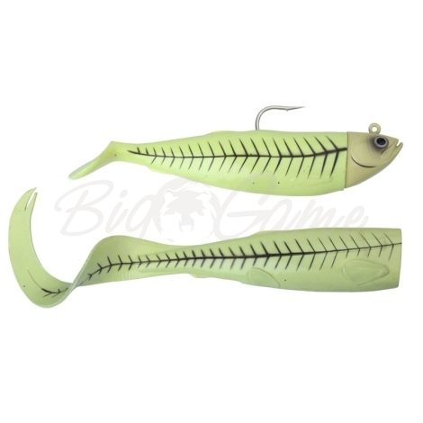 Набор приманок SAVAGE GEAR Cutbait Herring Kit 20 см цв. 19-Green Glow фото 1