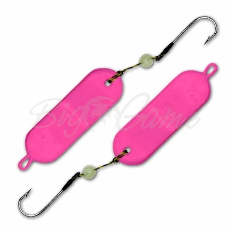 Блесна колеблющаяся BEST FISHING Buler Neon 8 г цв. розовый флуоресцентный фото 1