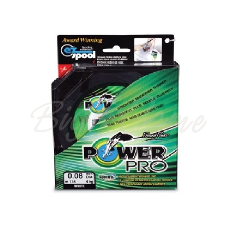 Плетенка POWER PRO White 92 м фото 1