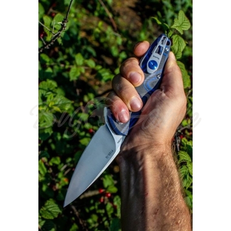 Нож складной RUIKE Knife P105-Q цв. Синий фото 3
