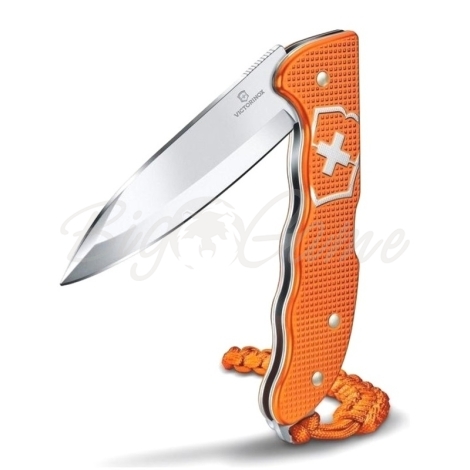 Швейцарский нож VICTORINOX Hunter Pro Alox LE 2021 136 мм, сталь 1. 4116, рукоять алюминий, цв. оранжевый фото 6
