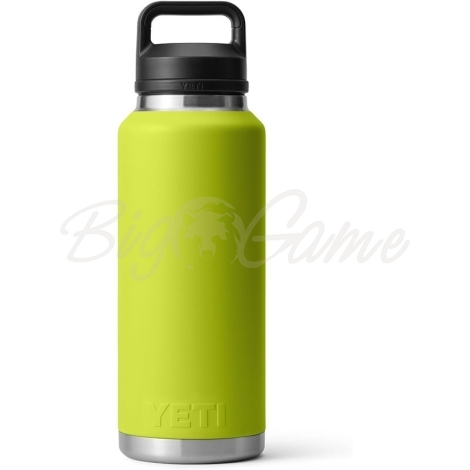 Термос YETI Rambler Bottle Chug Cap 1400 цвет chartreuse фото 2