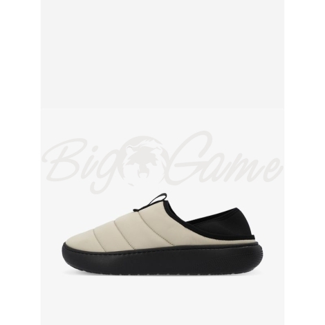 Слипоны CROCS Puff Moc цвет Бежевый / Черный фото 4