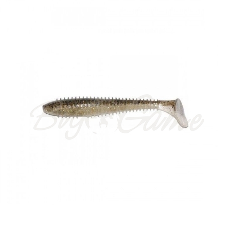 Виброхвост KEITECH Swing Impact FAT 3,3" (7 шт.) цв. #417 Gold Flash Minnow фото 1