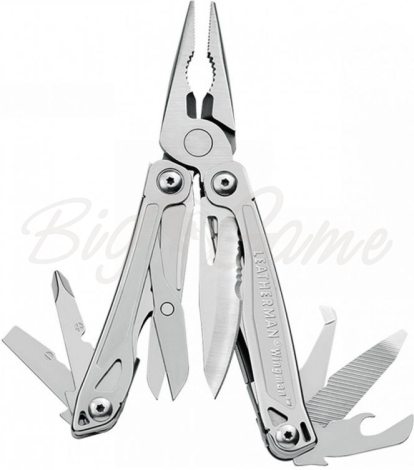 Мультитул LEATHERMAN Wingman цв. серебристый фото 1