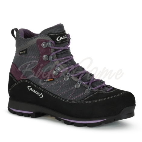 Ботинки треккинговые AKU Trekker Lite III GTX цвет Anthracite / Violet фото 1