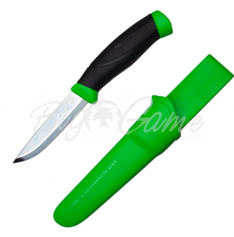 Нож MORAKNIV Companion Green, блистер фото 1